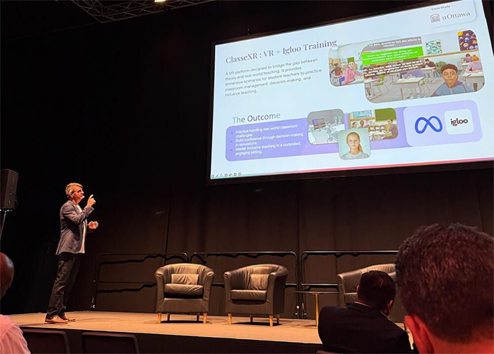 XR and AI discussion at WCUC in Stockholm, July 2025